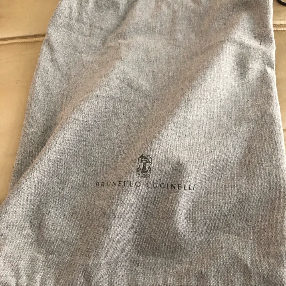 Brunello Cucinelli Hightop Suede Sneakers - Picture 8 of 8